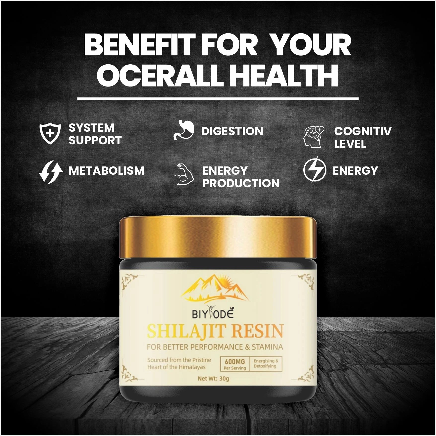 Shilajit Resin