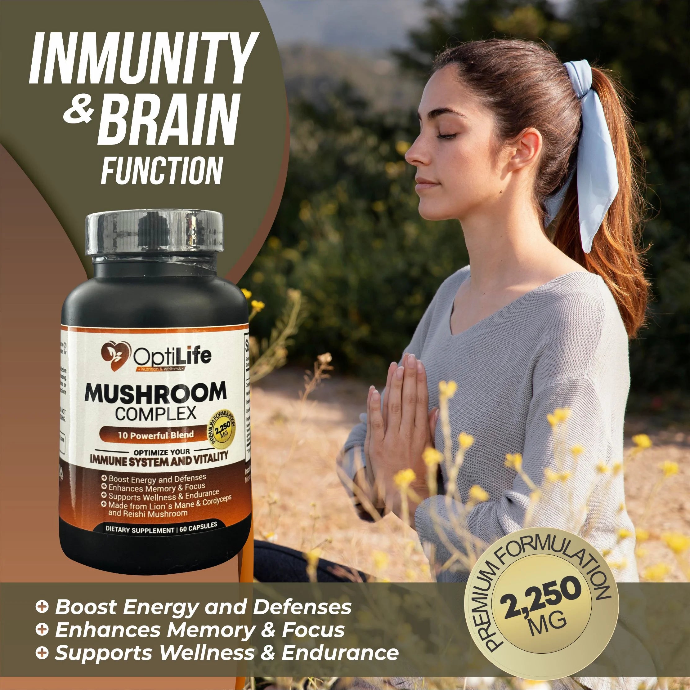 Mushroom Complex Supplement